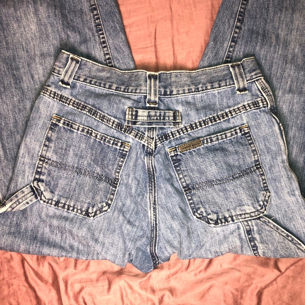 SOLD ON DEPOP - RARE VINTAGE RIVETED BY LEE PAINTER/CARPENTER PANTS!
